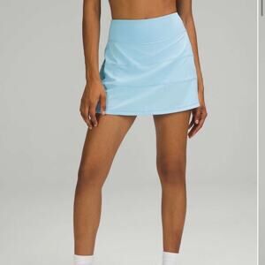 NWT Lululemon Pace Rival MR Skirt *Long Size 14
